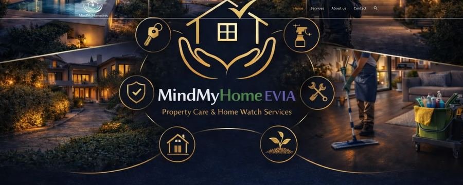 Κατασκευή ιστοσελίδας για υπηρεσίες property care στην Εύβοια — GX Studio